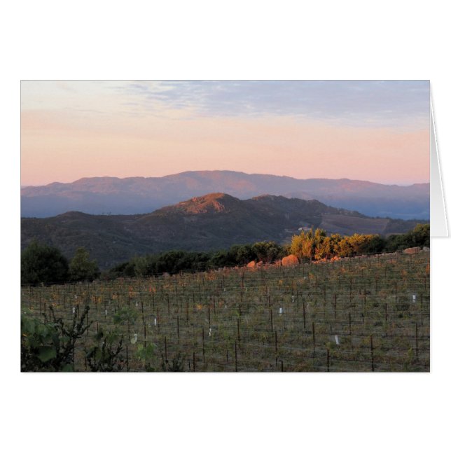 Dawn from Atlas Peak, Napa Valley, 1 (Front Horizontal)