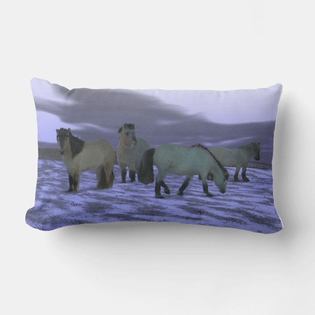 Dawn Horse Lumbar Cushion (Front)