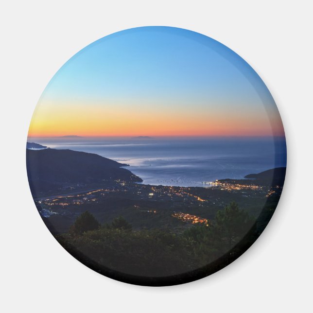 dawn in Elba island Magnet (Front)