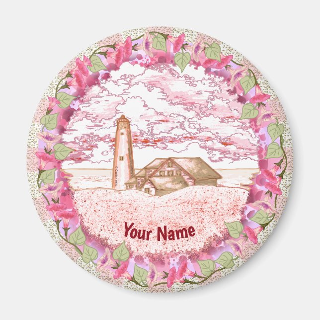 Dawn Lighthouse  magnet (Front)