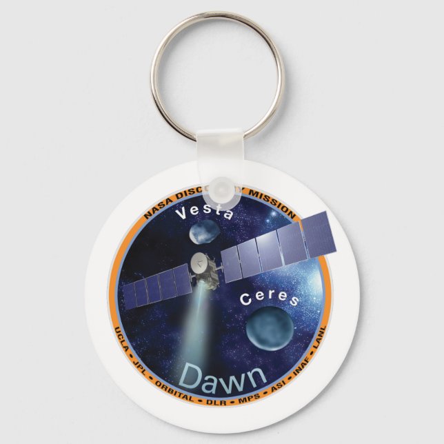 Dawn Mission Patch  Key Ring (Front)
