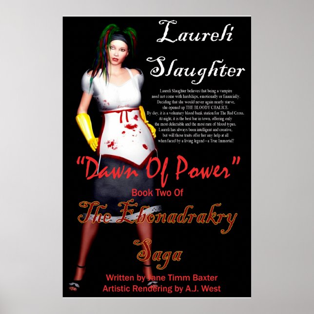 Dawn Of Power: Laureli Slaughter Poster; LARGE Poster (Front)