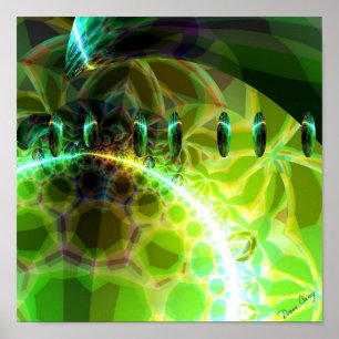 Dawn of Time – Lime & Gold Emerge Poster