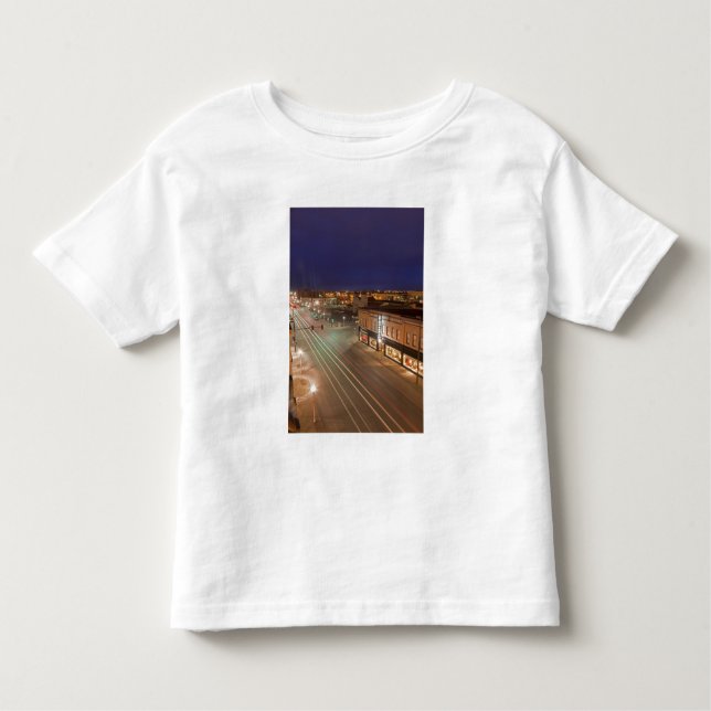 Dawn on Main Street of Bismarck, North Dakota Toddler T-Shirt (Front)
