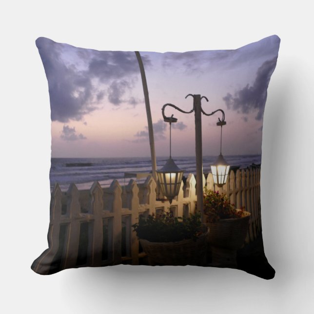 Dawn on the Beach Cushion (Front)