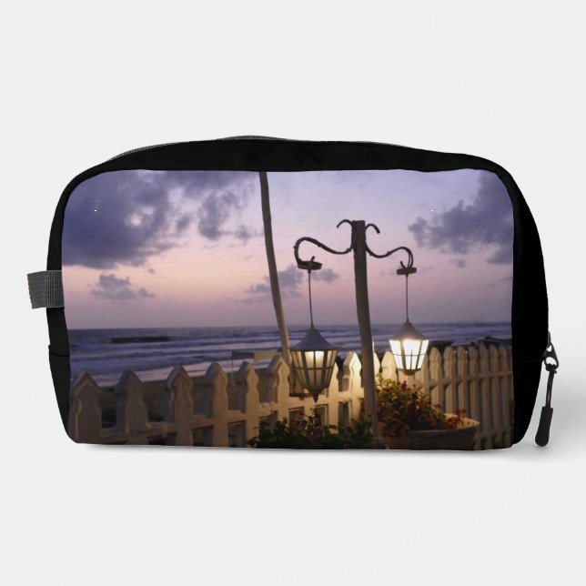 Dawn on the Beach Dopp Kit (Front)
