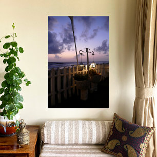Dawn on the Beach Poster