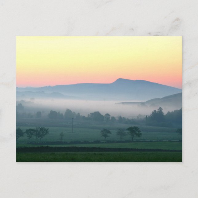 Dawn over Hadrians Wall Postcard (Front)