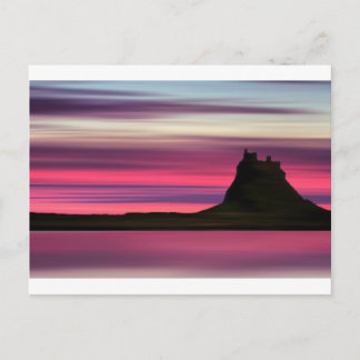 Dawn over Holy Island Postcard