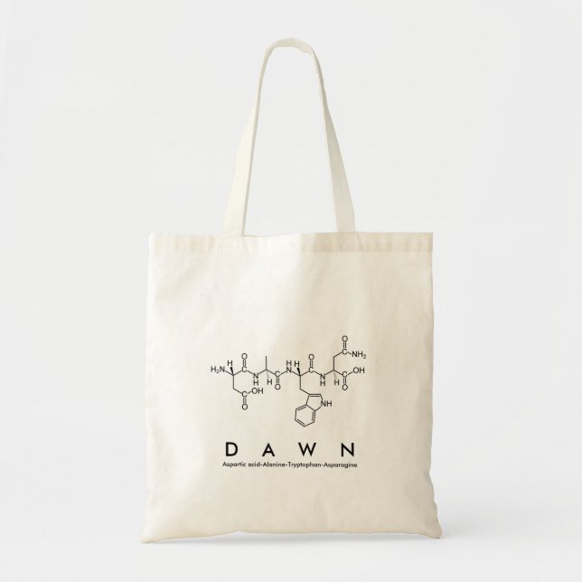 Dawn peptide name bag (Front)