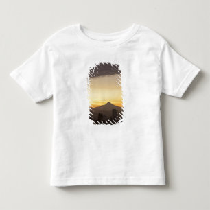 Dawn sky over Portland and Mt. Hood, Oregon Toddler T-Shirt