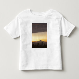 Dawn sky over Portland and Mt. Hood, Oregon Toddler T-Shirt