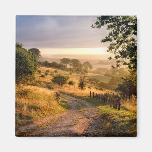 Dawn Sunshine   English Countryside Magnet