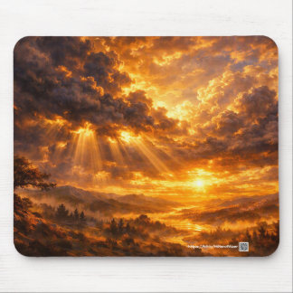 Dawnfire Overlook Mouse Pad