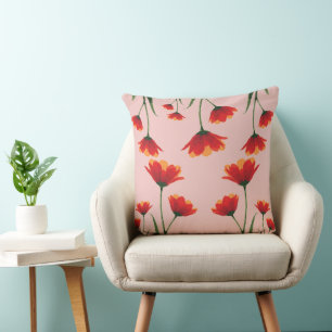 Dawnfire Poppies Cushion