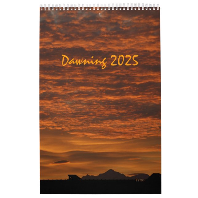 dawning 2025 calendar (Cover)