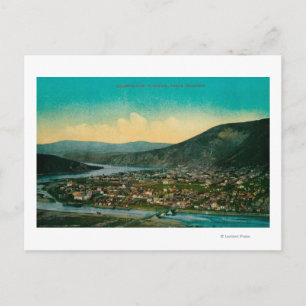Dawson, Alaska Yukon Territory Town View Postcard
