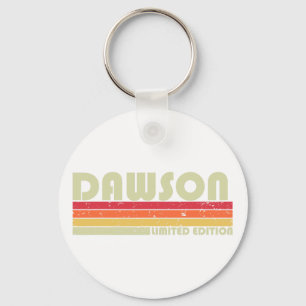 Dawson Gift Name Personalised Funny Retro Vintage Key Ring