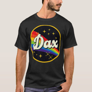 Dax Rainbow In Space Vintage Style T-Shirt