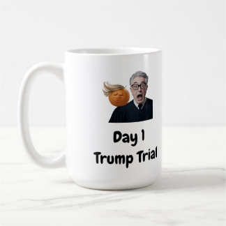 Day 1 Trump Trial Coffee Mug