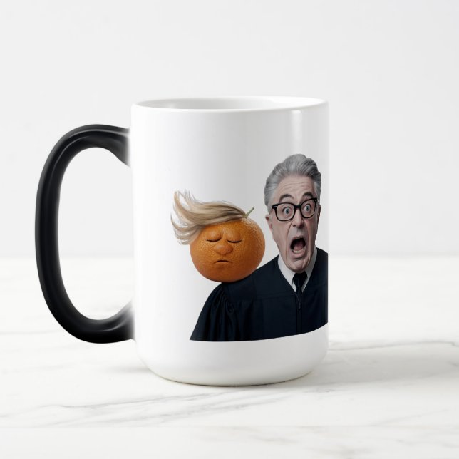 Day 1 Trump Trial Magic Mug (Left)