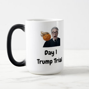 Day 1 Trump Trial Magic Mug