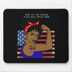 Day 2021 Biden Harris Shirt Rosie The Riveter  Mouse Pad