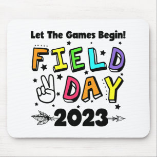 Day 2023 Let The Games Begin Kids Boys Girls Teach Mouse Pad