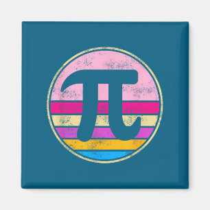 Day 2026 Math Lover Mathematics Retro Vintage Desi Magnet