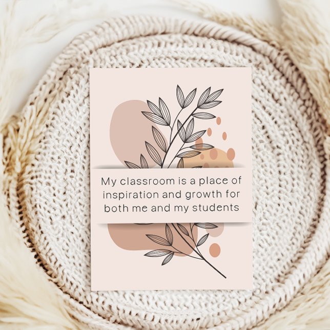 Day 3 Teacher Affirmation Daily Mental Health Card (teacher affirmation card)