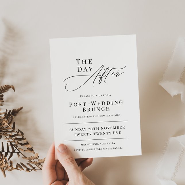 Day After Wedding Brunch Invitation (Creator Uploaded)