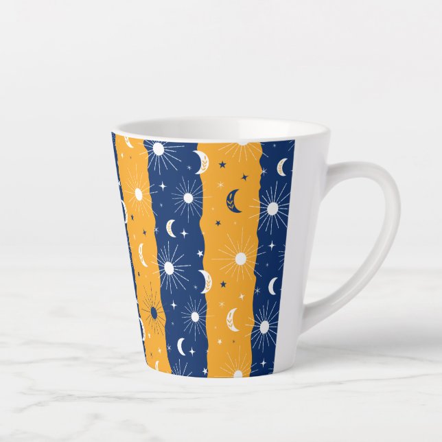 Day and Night 2 Latte Mug (Right)