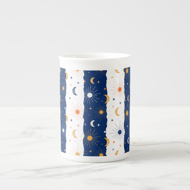 Day and Night Bone China Mug (Front)
