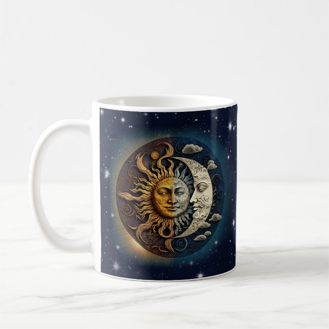 Day and night  coffee mug (Left)