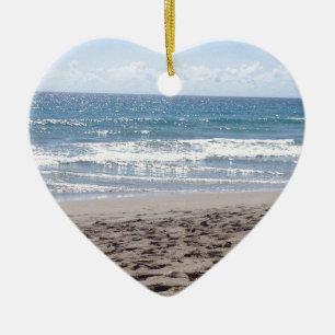 Day At The Beach Ceramic Tree Decoration