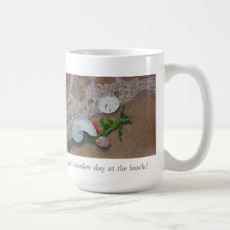 Day at the beach mug