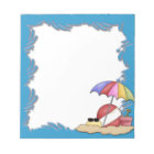 Day At The Beach Notepad