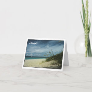 Day at the Beach Retirement Card