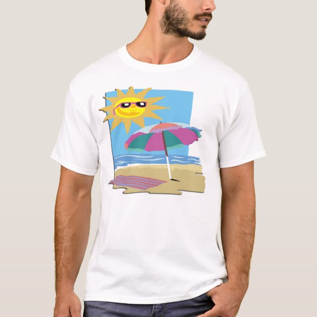 Day at The Beach T-Shirt (Front)