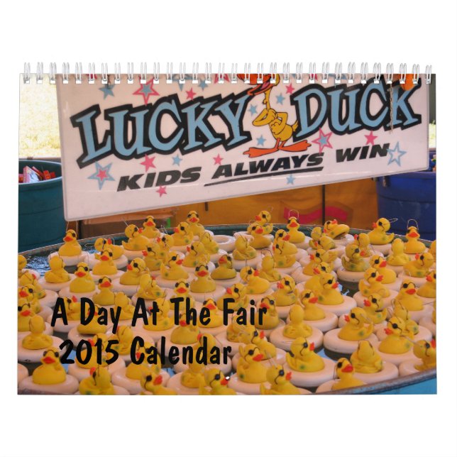 Day At The Country Fair  Calendar (Cover)