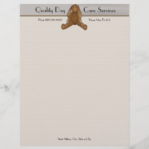 Day Care Professional Business Letterhead Template