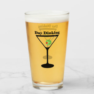 Day Dinking - Pickleball Glass