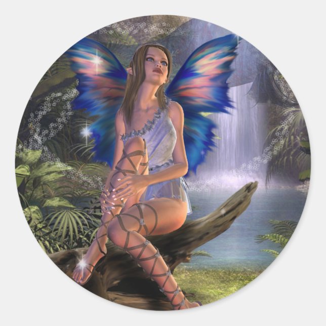 Day Dreaming (Stickers) Classic Round Sticker (Front)