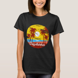 Day Drinker Retro Vintage Looking T-Shirt