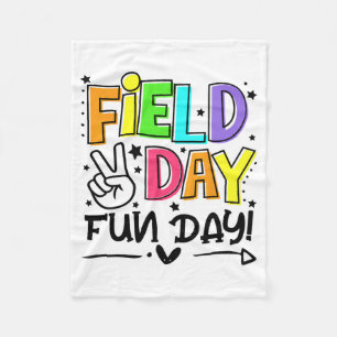Day Fun Day Last Day Of School Teacher Student Kid Fleece Blanket
