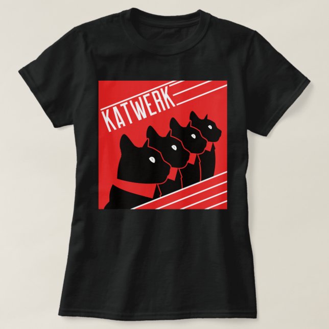 Day Gift for Electronic Kraftwerk Music Gifts Musi T-Shirt (Design Front)