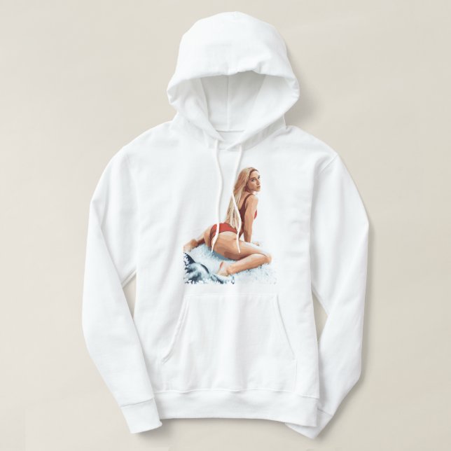 Day Gift Mens Funny Abella Danger Poster Mia Khali Hoodie (Design Front)