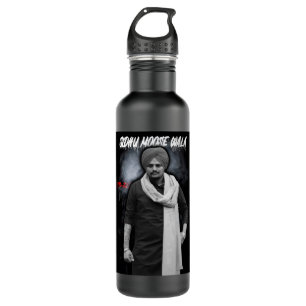 Day Gift Sidhu Punjabi Cinema Moose Wala Funny Fan 710 Ml Water Bottle