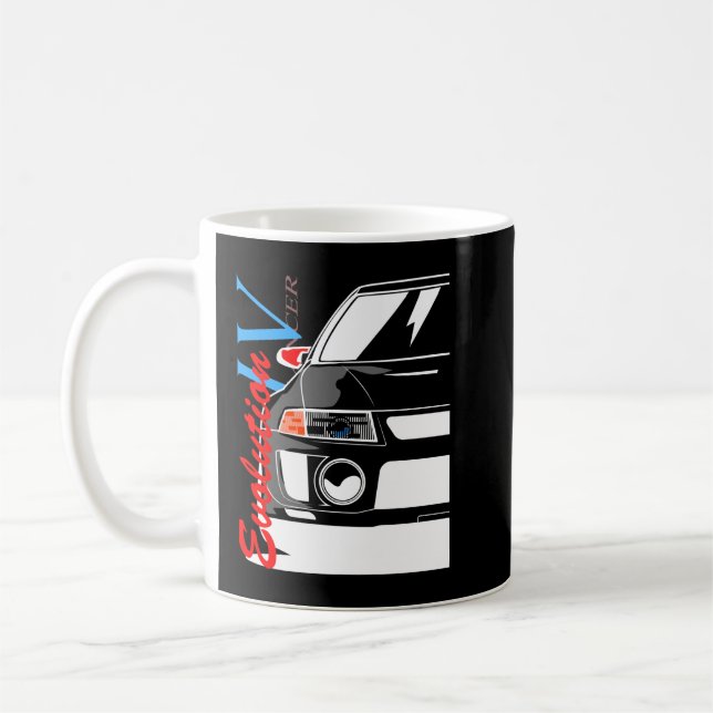 Day Gifts Lancer Evolution Iv Coffee Mug (Left)