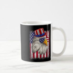 Day Happy 4th Of July Design Vintage Flag Coffee Mug